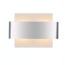 D0378  Damo Wall 2 Light Polished Chrome, White